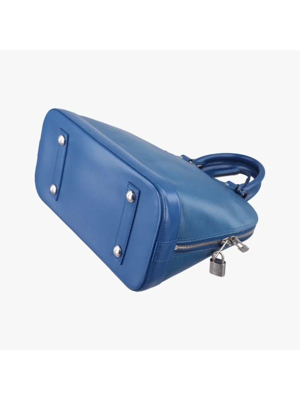 Louis Vuitton Alma PM Toledo Blue Epi Handbag